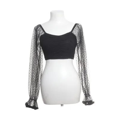 Crop top (Svart) från Shein Polyester