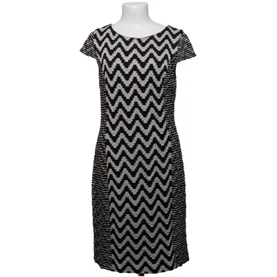 Dress (Black, White) from Phase Eight Polyester, Viscose