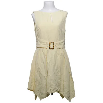 Kjole (Gul) fra Cue Bomuld, Linned, Polyester, Viscose