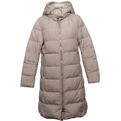 Winter coat (Beige) from Lene Sand Down, Feather