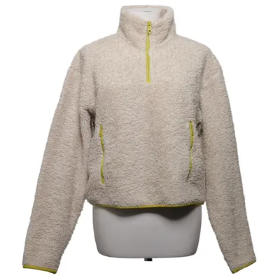 Fleecepullover (Beige) von Girlfriend Collective Elasthan, Recyceltes Polyester