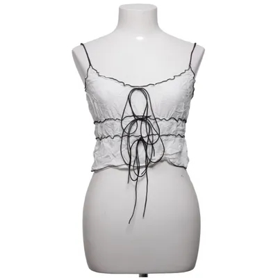 Crop top (Sweet Contrast Top) from Nelly Viscose