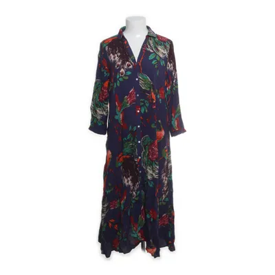 Shirt dress (Blue, Multicolored) from Zara Trafaluc Collection Viscose