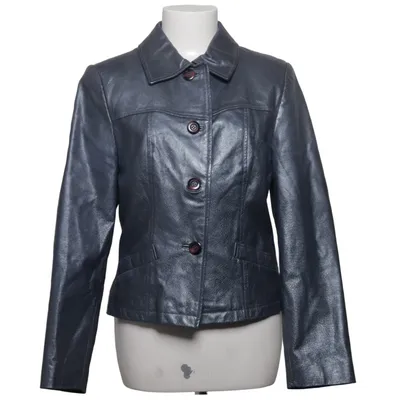 Veste en cuir (Gris) de Toffs Cuir, Polyester