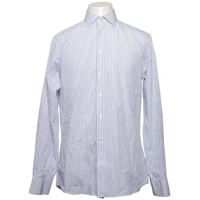Shirt (Blue, White) from William Cheng & Son