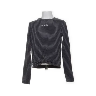 Långärmad t-shirt (Grå, Vit) från Yigga Bomull, Elastan, Metallfiber, Polyester