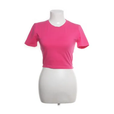 Crop top (Roze) van Zara Katoen, Elastaan