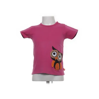 T-shirt (Rosa, Brun) från Lipfish Bomull, Polyester