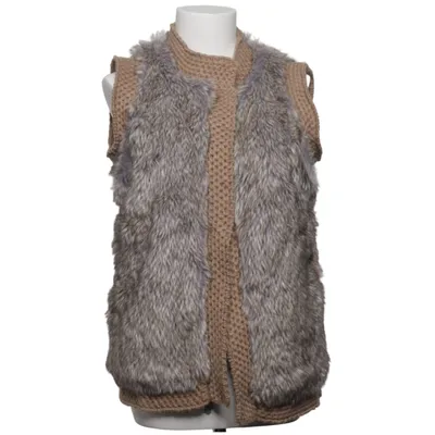 Gilet (Grijs, Beige) van Zara Knitwear Acryl, Mohair, Polyamide, Polyester, Wol