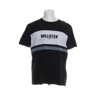 T-shirt (Zwart, Meerkleurig) van Hollister Katoen
