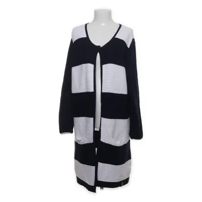 Cardigan (Blå, Hvid) fra Fiora Blue Bomuld