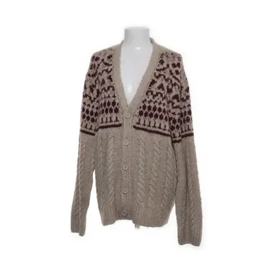 Cardigan (Beige, Rood) van Zara Acryl, Polyester