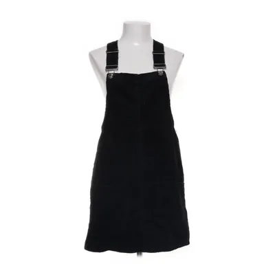 Dungaree dress (Black) from Denim Co Cotton