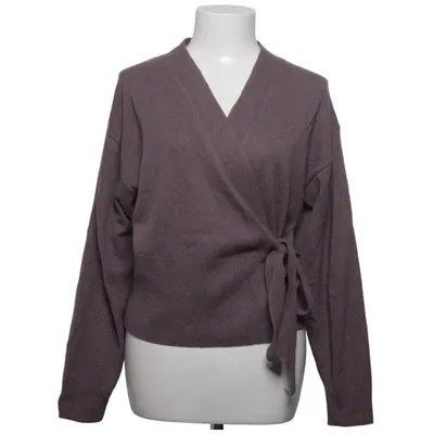 Slå om-cardigan (Lilla) fra H&M Kashmir
