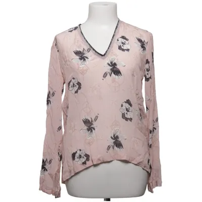 Blus (Beige, Svart) från Non Sense Viskos