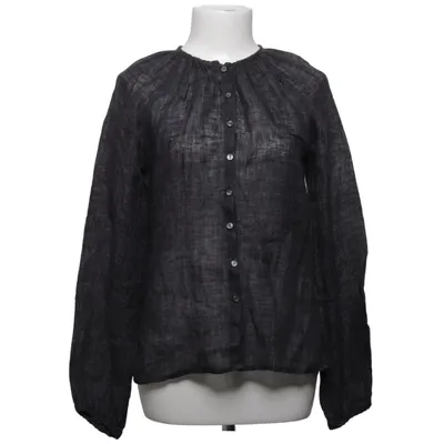 Blouse (Grijs) van Nygårdsanna Linnen