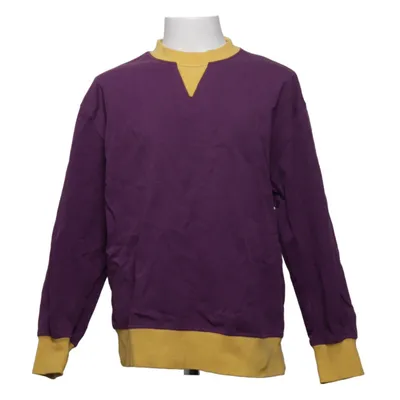 Sweatshirt (Lila, Geel) van Zara Katoen