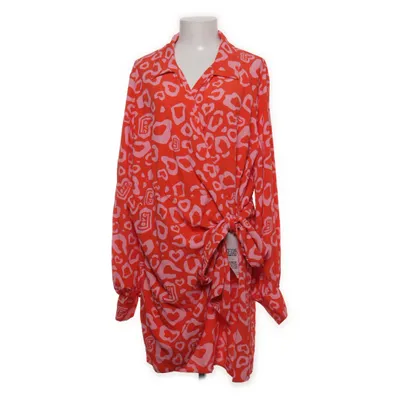 Omlottklänning (Röd, Rosa) från Never Fully Dressed