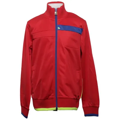 Sports jacket (Red, Multicolored) from Gsus Industries Polyester