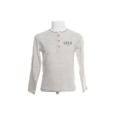 Henley shirt (Gray) from Lulu Castagnette Cotton, Elastane, Polyester