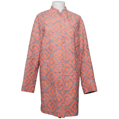 Manteau (Orange, Gris, Multicolore) de Marie Lund Acrylique, Coton, Polyester