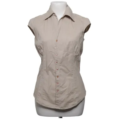 Short sleeve shirt (Beige) from Newhouse Cotton, Elastane