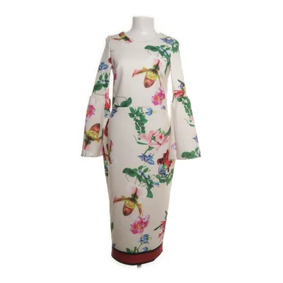 Cocktailjurk (Off-white, Meerkleurig) van True Violet Polyester, Elastaan