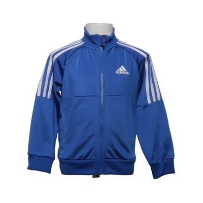 Träningsjacka (Blå, Vit) från Adidas Återvunnen polyester
