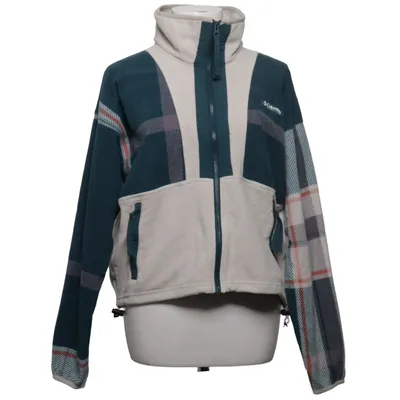 Fleecejacka (Blå, Beige, Flerfärgad) från Columbia Polyester
