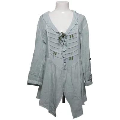 Blouse (Green) from Piro Cotton, Elastane, Viscose