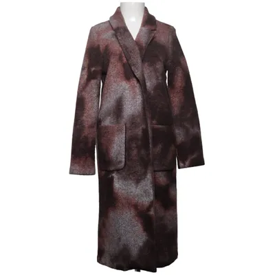Frakke (Pink, Brun, Hvid) fra VILA Clothes Akryl, Polyester, Uld