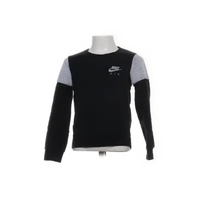 Collegetröja (Svart, Vit) från Nike Air Bomull, Polyester