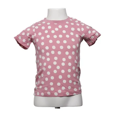 T-shirt (Rose, Blanc) de Polarn O. Pyret Coton biologique