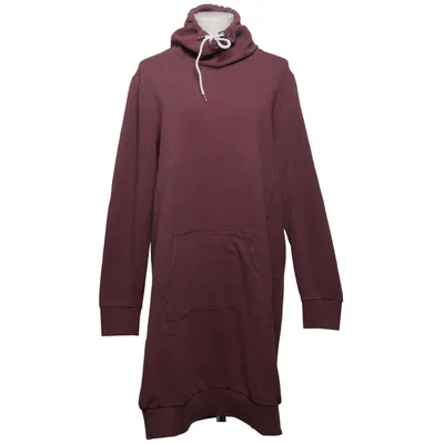 Jurk met col (Rood) van UpFashion Katoen, Elastaan, Polyester