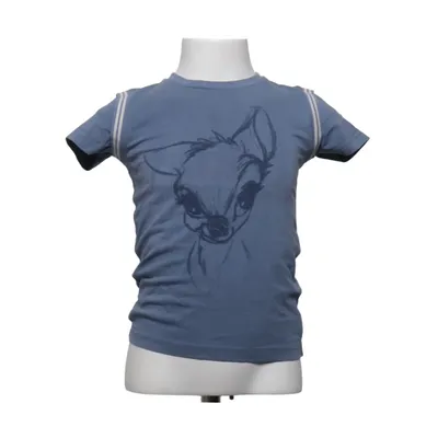 T-shirt (Bleu) de Disney x Polarn O. Pyret Élasthane, Coton biologique