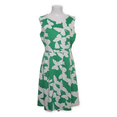 Klänning (Grön, Vit) från Bodyflirt Boutique Elastan, Polyester