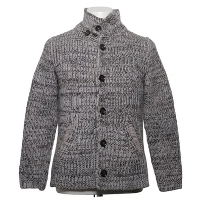 Cardigan (Gray) from Daniele Fiesoli Merino wool, Polyamide