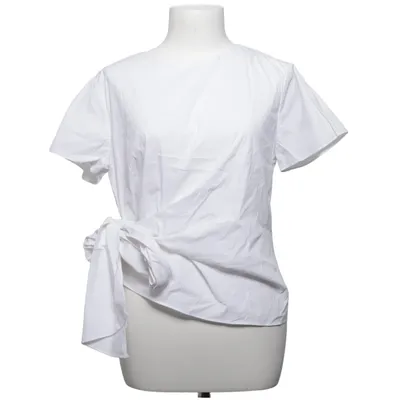Blouse portefeuille (Blanc) de Louis and Mia Coton, Élasthane, Polyamide