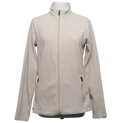 Fleece jas (Beige) van Cross Sportswear Gerecycled polyester