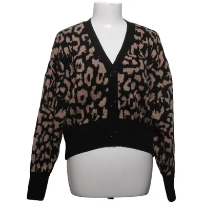 Strickjacke (Schwarz, Beige) von Visual Clothing Project Acryl, Polyamid, Wolle