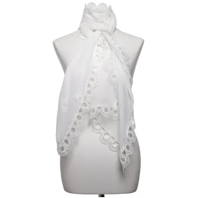 Shawl (White) from KappAhl Polyester