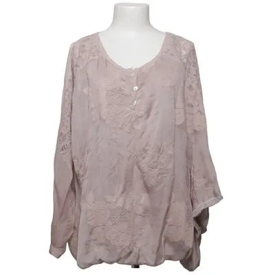 Blouse (Purple) from Prodotto Italiano Elastane, Silk, Viscose