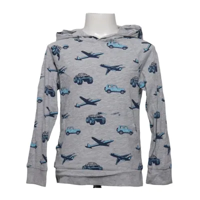 Hættetrøje (Grå, Flerfarvet) fra H&M Kids Bomuld, Viscose