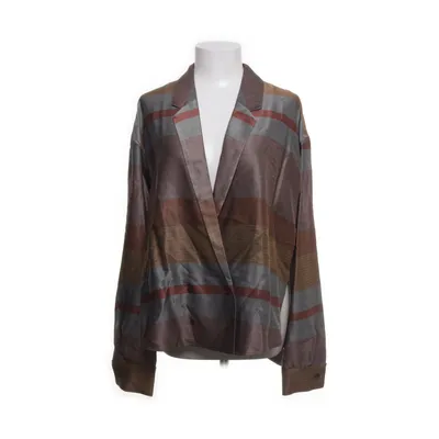 Cardigan (Brown, Multicolored) from H&M Studio Viscose, Acetate