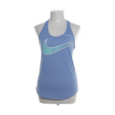 Sports tank top (Blue) from Nike Cotton, Polyester