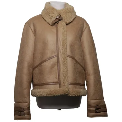 Shearling Jacke (Beige) von Josefine HJ x NA-KD Polyester