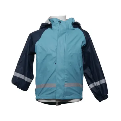 Rain jacket (Blue) from Ocean Works Polyester