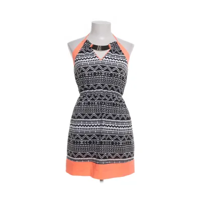 Halterneck dress (Black, White) from 2B Bebe Polyester