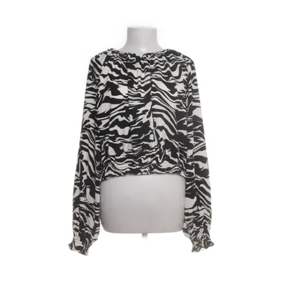 Blus (Svart, Vit) från H&M Polyester