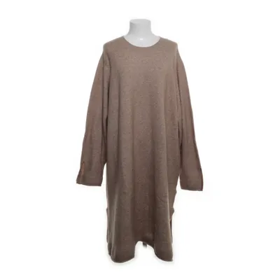 Kjole (Beige) fra Zizzi Akryl, Polyamid, Uld